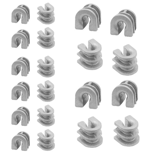 20-Pack Zinc Alloy​-​​Replacement Trimmer Head Eyelet Sleeves for Stihl Models