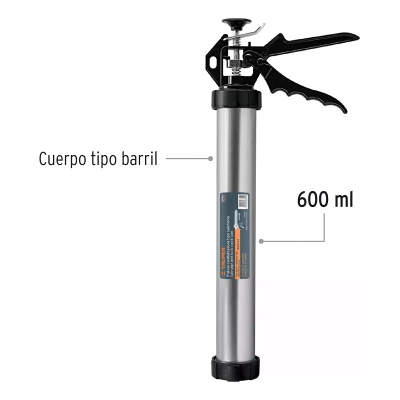 Truper Pistola Calafateadora Para Salchicha De 600 Ml Truper 101931