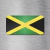 Amel Jamaica Vehicle License Plate Auto Car Rasta Jamaican Flag