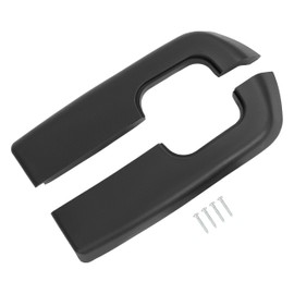 JMTAAT Front Door Padded Armrest Compatible with 1973-1979 Ford F-Series F-100 F-150 F-250 F-350 Bronco Pickup Truck Inner Door Panel Handle Arm Rest Replacement Plastic + Steel