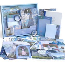 Kit Estético de Álbumes de Recortes, Bullet Journal Kit, 116 Piezas Álbumes de Recortes Clásico de DIY, Suministros para Albumes de Recortes para Diario de Bala, Regalo para amigas y Niñas