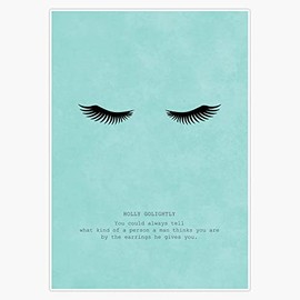 Breakfast At Tiffany'S | Holly Golightly Quote Bumper Sticker Vinyl Decal 5"