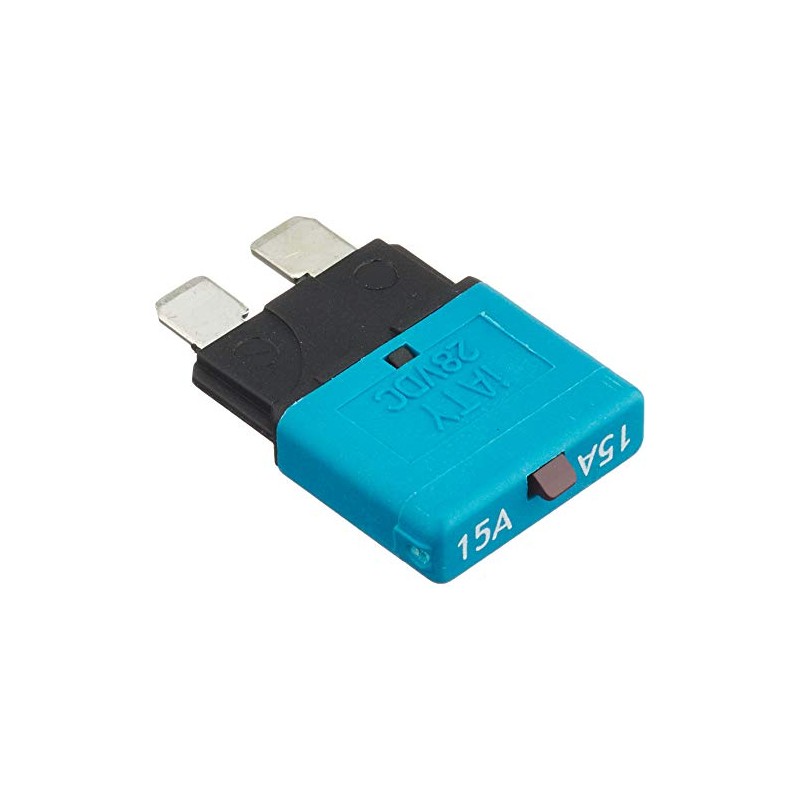 キジマ(Kijima) バイクパーツ ヒューズブレーカー 平型 15A 汎用 1個入り 304-7085