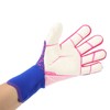 1Pair Goalkeeper Gloves Soccer Goalie Gloves Latex Strong Grip Breathable