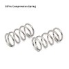 TA-VIGOR 10Pcs Extended Compressed Spring, 8mm OD,0.8mm Wire Size,15mm Length