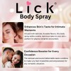 LICK Peaches and Cream Body Spray for Women - Flavorful