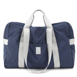 VanFn Foldable Travel Duffel Bag, Sports Duffels Gym Bag, Rainproof Nylon Totes, Sports Shoulder Handbag, Lightweight Duffle Bags For Women & Men, Outdoor Weekend Bag, P.Travel Series, Matte Navy Blue, Classic