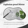 Dorlicecass Irregular Wall Mirror - Wall Mirrors Decorative 20"x36" Black
