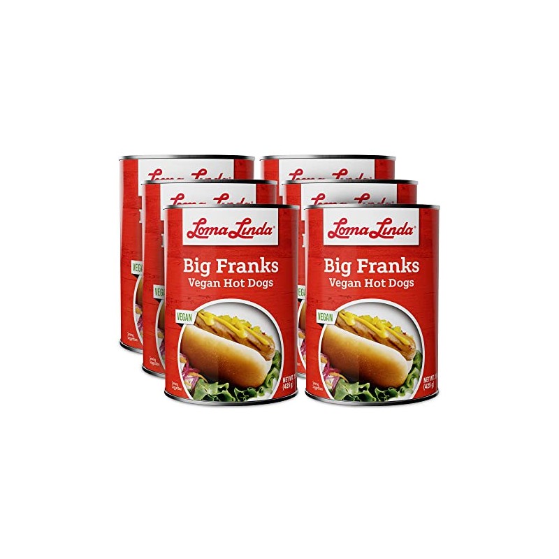 Loma Linda - Plant-Based - Big Franks (15 oz.) (Pack