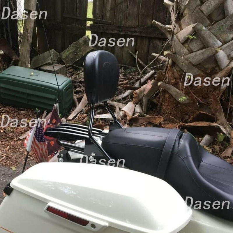 Dasen Stealth Luggage Rack Detachable Compatible with Harley Touring Road