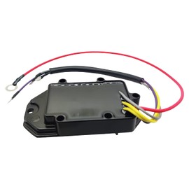 XYZIL 193-5204 Rectifier Voltage Regulator Compatible with Johnson Evinrude 80-235 HP 4 & 6 Cylinder Outboard Motor 1987-1992 395204 584423 18-5825 35 Amp