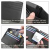 LDU, JoJo's Bizarre Adventure Wallet, Men's, Bifold Leather Coin Purse,