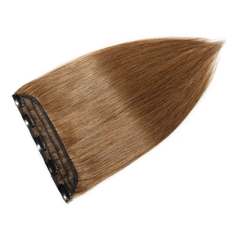Hairro Extensiones Cabello Real #6 Castaño Claro 14in 45gr
