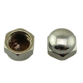 YTgilo 1 Set Fishing Reel Handle Nut M8 Diameter Fishing Reel Left Right Handle Locking Plate Set of Four Waterdrop Reel Drum Rocker Screw Accessories Metal Fishing Rod DIY Parts Gray