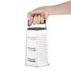 Vogue DM022 6 Way Hand Grater 230mm Stainless Steel Kitchen