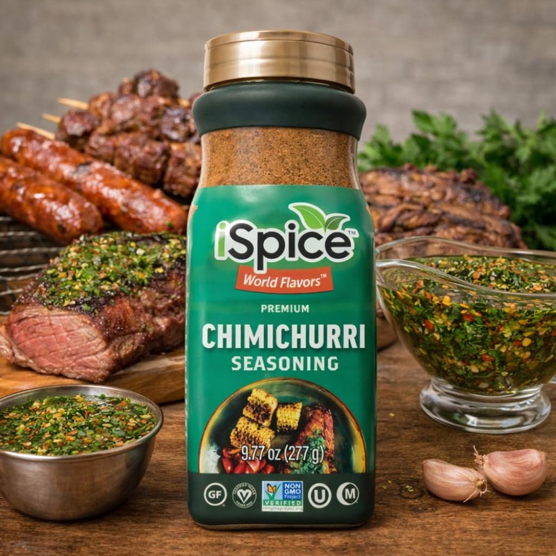 iSpice Blend | Chimichurri Seasoning | 9.77 oz | Mixed