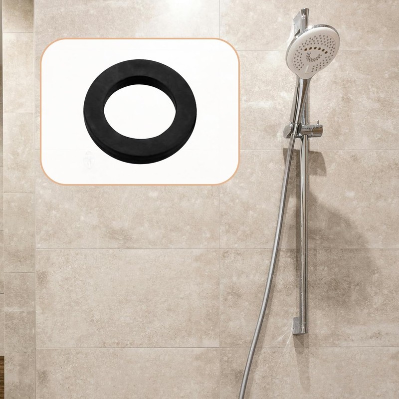 Luckious 10 Pack Shower Hose Washers - Rubber Seals for