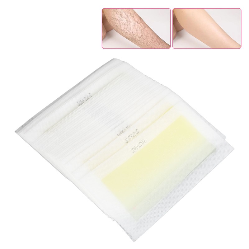 60pcs Wax Strip Gentle Fast Hair Removal Painless Remover Strips