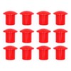 HLGHLG 12 PCS Reinforced Plastic Rebar End Caps Safety Mushroom
