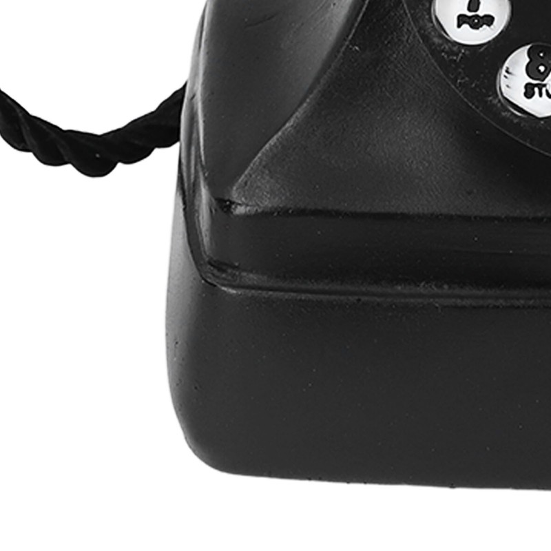 Decorative Telephone Creative Synthetic Resin Rotary Dial Retro Telephone Ornament