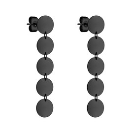 LIEBESKIND -LJ-0386-E-42 Stainless Steel Drop Earrings, Stainless Steel