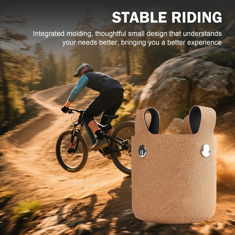 MOXRUQ Bike Water Bottle Holder, Coffee Cup Holder, Bicycle Bottle