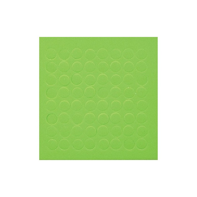 MaxiTouch Dots - Neon Green- Package of 64