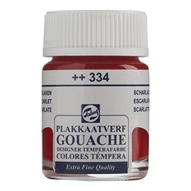 Talens Scarlet - GOUACHE PAINT 16ml JAR