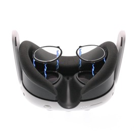 [Rigoe] Meta Quest 3 Compatible Regular Glasses, Blue Light 99% Cut Filter, VR Lightweight Magnetic Anti-Scratch Eyeglass Frame, 1 Piece (For Left Eye, -6.50)