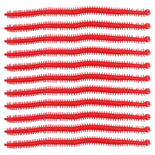 Pack of 20 13 cm Soft Fishing Lures, Worm Bait,