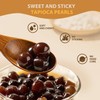 Soeos Boba Pearls, Black Tapioca Pearls 8.8 oz (Pack of