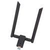 WiFi Adapter Dual 5Dbi Antenna 802.11ac 5G 2.4G USB3.0 1200Mbps