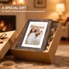 Hongkee 6x6 Picture Frame with Glass, Display Pictures 4x4 with