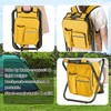 Kikerike Backpack Stool Cooler Chair Heavy Duty 300 LBS Max