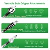 Thmxit Upgarded 28FT Light Bulb Changer for High Ceilings, 5-20FT