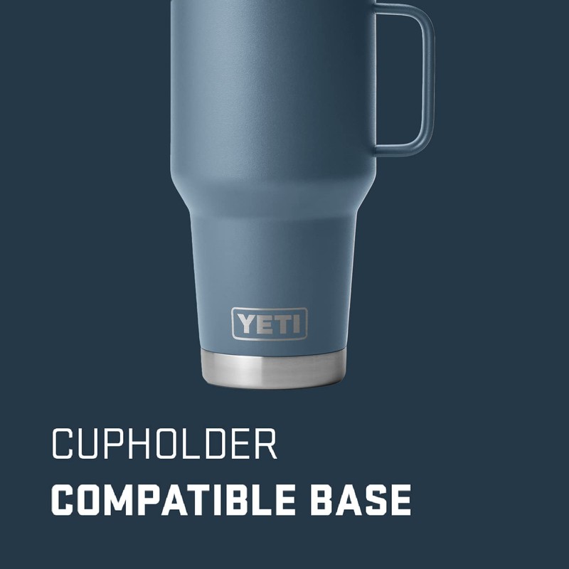 YETI Stainless Steel Rambler Travel Drinking_Cup, Vacuum Insulated with Stronghold