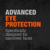 Bolle RUSH+ SMALL BSSI CSP safety glasses