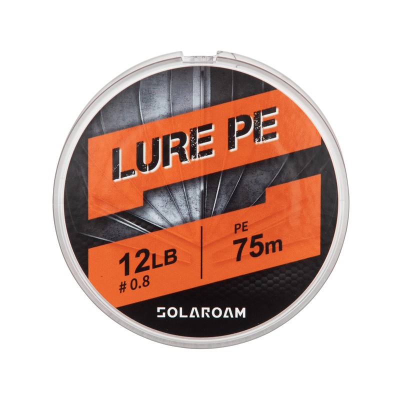 Toray Solarom Lure PE 75m 15lb Silver Gray