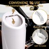 Zpana Car Trash Can with Lid, Leakproof Multifunctional Vehicle Cup