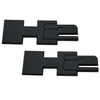 2pcs New H2 Rear Liftgate Door Nameplate 3D Badge Emblems