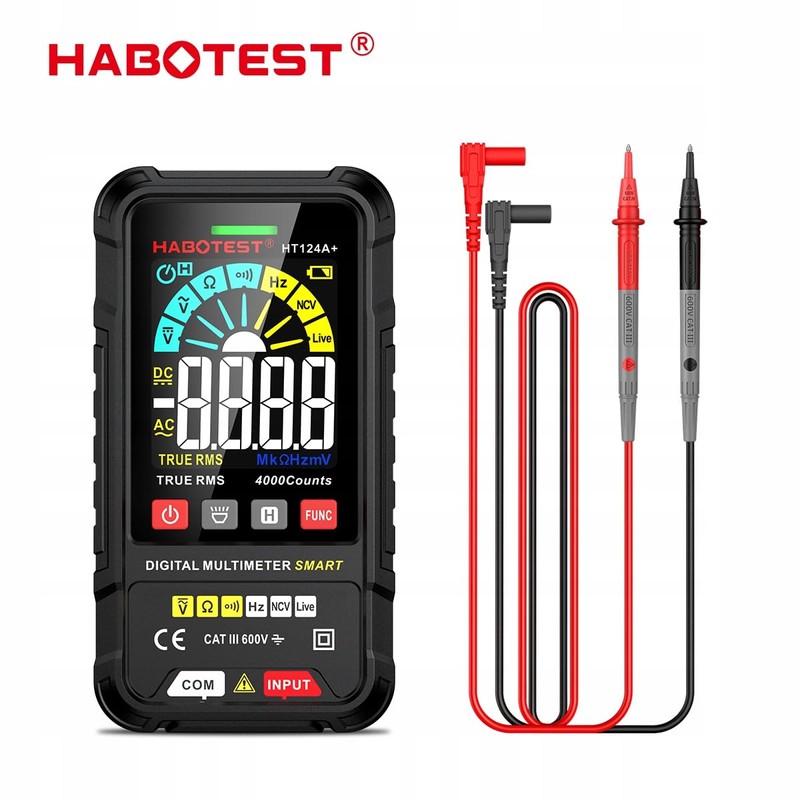 Habotest HT124A+ Universal Digital Multimeter