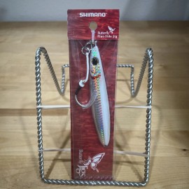 Shimano White-Silver BUTTERFLY FLAT-SIDE Jigs (BFLFS140WS) Fishing