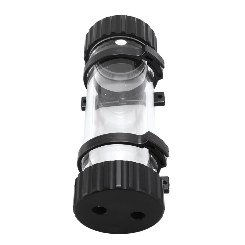 Cylindrical Water Cooling Tank PC Water Tank Built in Filtration