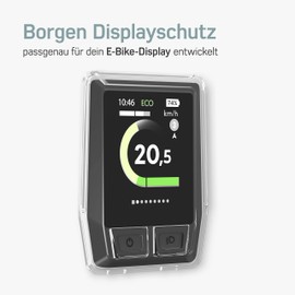 Borgen E-Bike Screen Protector, Suitable for Bosch Kiox Display BUI330, Transparent and Waterproof, Shock and Scratch Protection