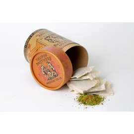 Yaupon Brothers Spiced Peach Yaupon Tea - 16 Eco-Friendly Yaupon Peach Tea Bags Crafted from Organic Peach Green Tea Ingredients & Antioxidant Rich - Pure Peach Tea Leaves in Fiber Bags