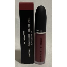 MAC Powder Kiss Liquid Lipcolour Shade 990 More The MEHR-IER ( Mauvy Nude ) 5ml