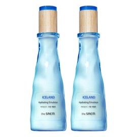 The Saem Iceland Moisture Emulsion, 140ml, 2 pieces / 더샘 아이슬란드 수분 에멀젼, 140ml, 2개