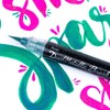 Pentel Arts Dual Metallic Brush Marker Pens - Iridescent Glitter