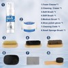 SANYHOM 8-in-1 Shoe Cleaner Kit, Quick, Shoe Cleaning for Sneakers,