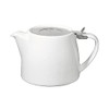 Forlife DD899WH Stump Teapot, 18 oz., White